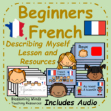 French lesson and resources : Describing myself