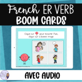 French listening activity ER VERBS BOOM CARDS: LES VERBES 
