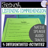 French listening comprehension activities COMPRÉHENSION ORALE