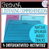 French listening comprehension activities set 2 COMPRÉHENS