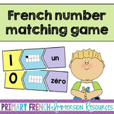 French number game - Matching numbers - Le jeu des chiffres