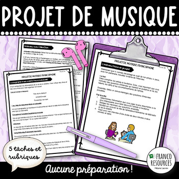 Preview of French musique project | Projet de la musique française