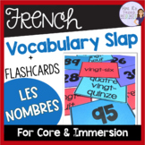 French numbers 1-100 vocabulary slap game & flashcards LES