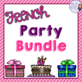 French party-themed direct and indirect objects activities