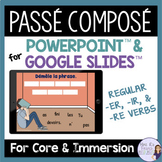 French passé composé for PowerPoint & Google Slides™️ DIGI