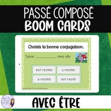 French passé composé with être BOOM CARDS: VANDERTAMP VERBS