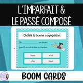 French passé composé and imparfait digital task cards BOOM CARDS