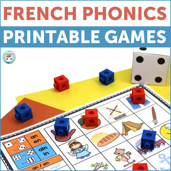 Preview of French phonics GAMES to practice sounds and improve "la conscience phonologique"