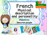 French physical and character description PPT for beginners