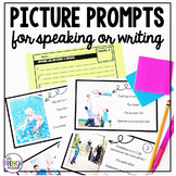 French picture prompts for speaking or writing practice | 