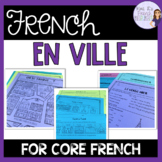 French city & places speaking & writing vocabulary unit fo
