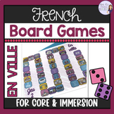 French city & places vocabulary board game JEU POUR LE VOC