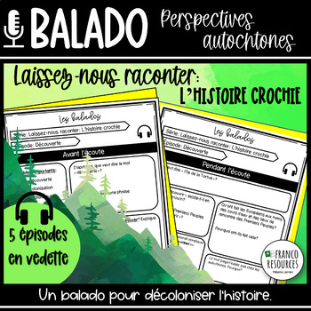 Preview of French podcast | activités d'écoute balado perspectives autochtones