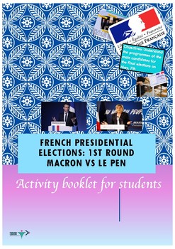 Preview of French presidential elections Macron vs Le Pen booklet English version