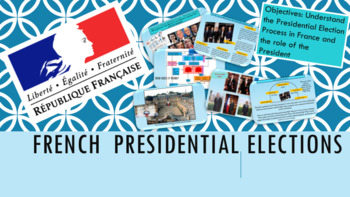 Preview of French presidential elections full lesson for intermediate