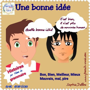 Preview of French reading - Comparatifs Bien, Bon, Mieux, Meilleur..- Une bonne tartine