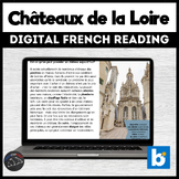 French reading comprehension - Loire Valley Chateaux for B