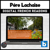 French reading comprehension - Père Lachaise cemetery for 