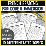 French reading comprehension for advancing beginners COMPR