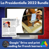 French reading comprehension activity - 2022 Presidential 