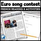 French reading comprehension activity - Euro song contest