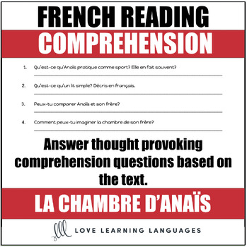 french reading comprehension texts and questions for upper intermediate