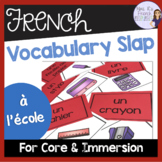 French school supplies game and flashcards FOURNITURE SCOLAIRES