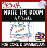 French school vocabulary write the room ÉCRIS LA SALLE - L'ÉCOLE