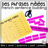 French parts of a sentence | FSL sentence building activit