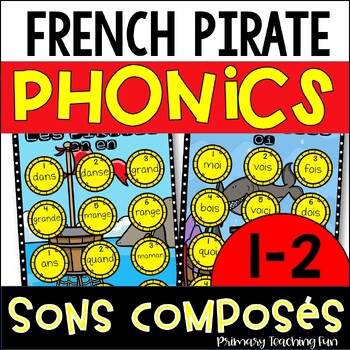 Preview of French Editable Pirate Bump:  Les sons composes, les mots frequents, les accents