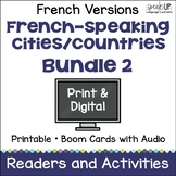 French speaking Cities and Countries Bundle 2 - Print & Bo