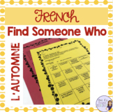 French speaking activity fall find someone who  AUTOMNE