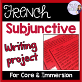 French subjunctive writing project/Projet d'écriture au su