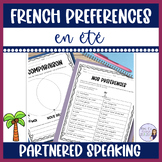 French summer vocabulary speaking activity COMMUNICATION O