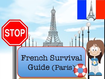 Preview of French travel survival guide, le guide de survie pour le voyage