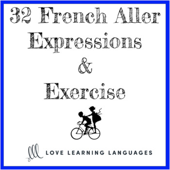 Preview of French verb ALLER expressions and exercise