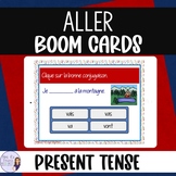 French verb aller task cards BOOM CARDS digital task cards