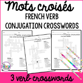 French verb conjugation crossword puzzles