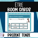 French verb être task cards BOOM CARDS digital task cards 