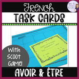 French verbs - Avoir être present tense Scoot! game and ta