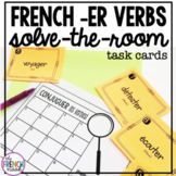 French er verbs task cards