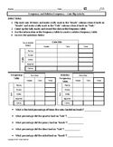 Frequency and Relative Frequency Coin Flip Activity