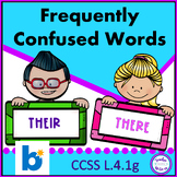 Frequently Confused Words Boom Cards Homophones Science of
