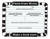 Fresh Start Model (Behavior Plan)