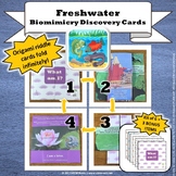 Freshwater Biome Biomimicry Discovery Cards Kit  NGSS 1-LS1-1