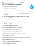 Freshwater Planet Earth Documentary Question Worsheet with