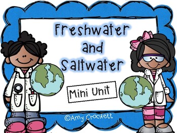 Saltwater and Freshwater by Adventures of a Classroom Teacher | TPT