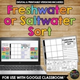 Freshwater and Saltwater Sort Printable and Digital for Go