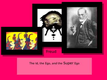 Preview of Freud Psychology Slideshow Lecture Powerpoint