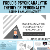 Freud's Theory of Personality Lesson & Activity: AP Psycho